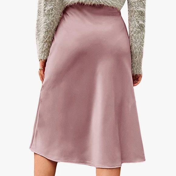 Blush pink midi skrt - Picture 2 of 3